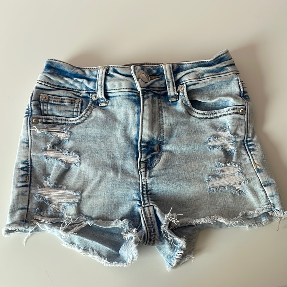 Womens American Eagle Next Level Stretch Jean Shorts